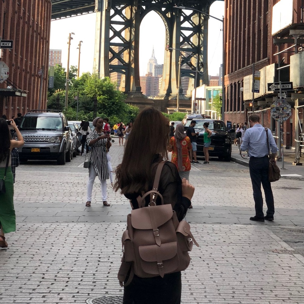 Leather backpack - Picture 6 of 7